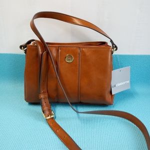 Liz Claiborne Heritage Crossbody Bag Maple - Small